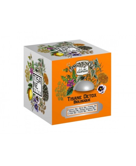 Provence D Antan - Tisane Détox bio - 24 sachets boite métal Provence D Antan - Tisane Détox bio - 24 sachets boite métal