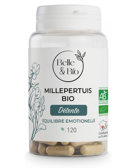 Belle et Bio - Millepertuis - 120 gélules Belle et Bio - Millepertuis - 120 gélules