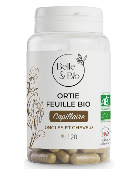 Belle et Bio - Ortie feuilles bio - 120 gélules