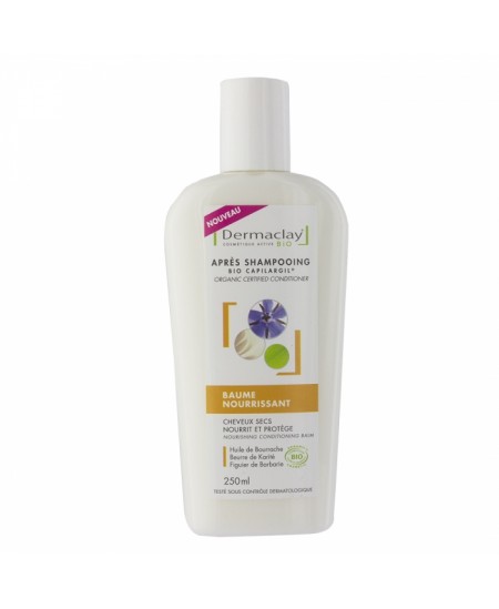 Dermaclay - Baume nourrissant Bio Après shampoing - 250ml Dermaclay - Baume nourrissant Bio Après shampoing - 250ml