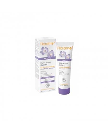 Florame - Pureté Fluide Visage Matifiant - 50ml Florame - Pureté Fluide Visage Matifiant - 50ml