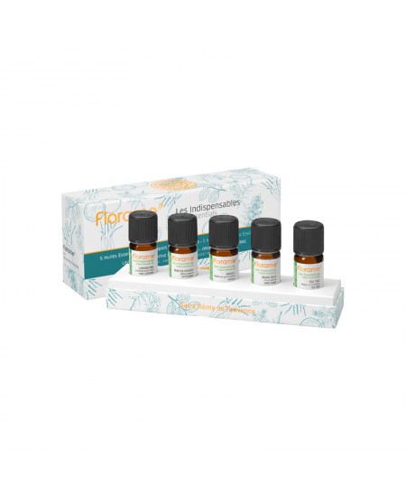 Florame - Coffret Les indispensables - 5x10 ml Florame - Coffret Les indispensables - 5x10 ml