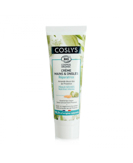 Coslys - Crème réparatrice main et ongles Amande douce - 50ml