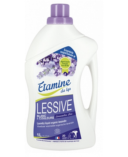 Etamine du Lys - Lessive liquide lavande - 1L Etamine du Lys - Lessive liquide lavande - 1L