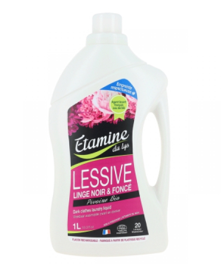 Etamine du lys - Lessive linge noir et foncé - 1L Etamine du lys - Lessive linge noir et foncé - 1L