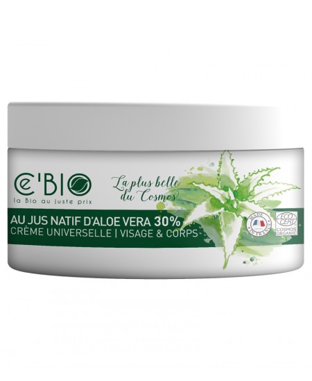 C'bio - Crème universelle Aloé Vera - 200ml C'bio - Crème universelle Aloé Vera - 200ml