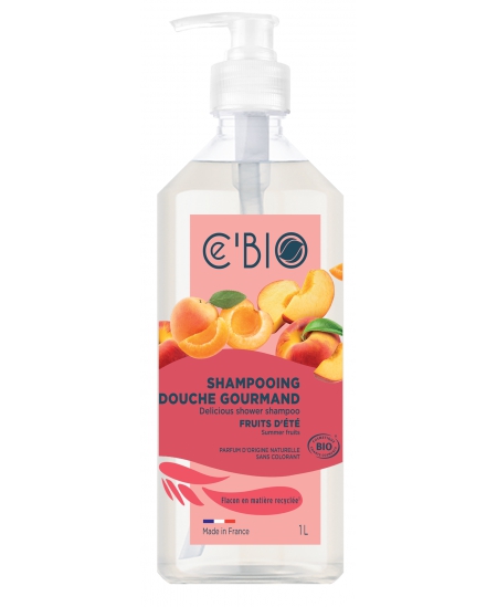 C'bio - Shampooing douche Fruits d'Eté - 1 L