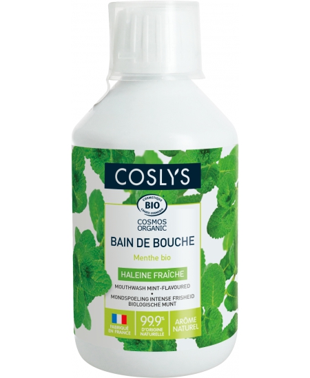 Coslys - Bain de bouche protection complète fraîcheur intense arôme Menthe - 200 ml