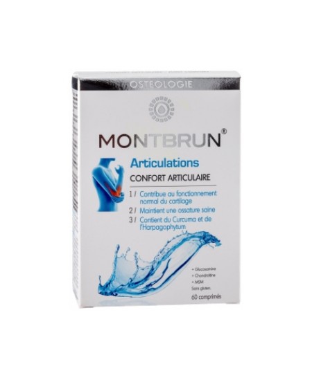 Eau Thermale Montbrun - Bien être articulaire 60 comprimés Eau Thermale Montbrun - Bien être articulaire 60 comprimés
