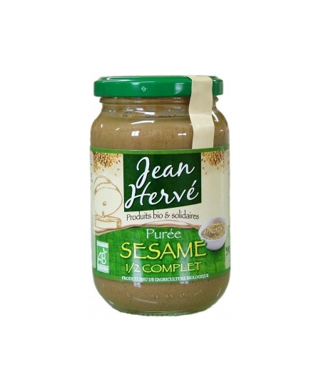 Jean Herve - Purée de Sésame demi complet - 350 gr Jean Herve - Purée de Sésame demi complet - 350 gr