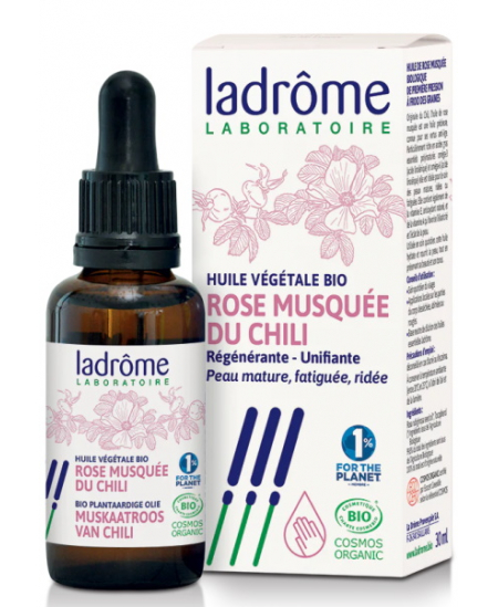 Ladrome - Huile végétale de Rose Musquée - 30 ml Ladrome - Huile végétale de Rose Musquée - 30 ml