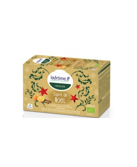 Ladrome - Infusion Esprit de Noël - 20 sachets Ladrome - Infusion Esprit de Noël - 20 sachets