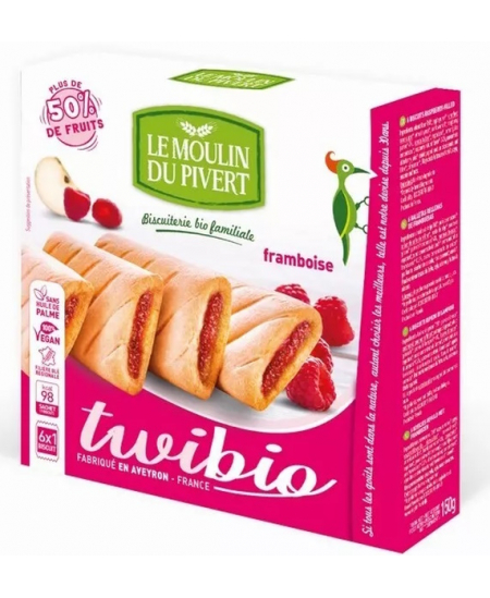 Le Moulin Du Pivert - Twibio Fourrés Framboise - 150 gr