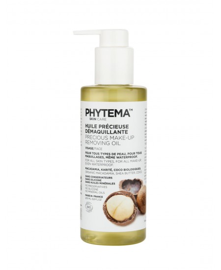 Phytema - Huile précieuse démaquillante - 200 ml Phytema - Huile précieuse démaquillante - 200 ml