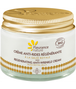 Fleura,ce Nature - Crème antirides régénérante à la Gelée Royale Bio - 50ml