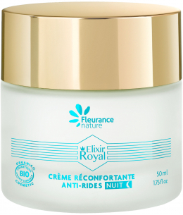 Fleurance Nature - Elixir royal crème réconfortante anti rides nuit - 50ml