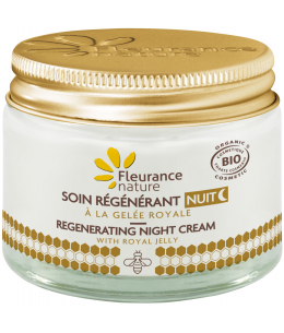 Fleurance Nature - Soin de nuit régénérant à la Gelée Royale Bio - 50ml