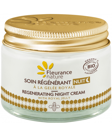 Fleurance Nature - Soin de nuit régénérant à la Gelée Royale Bio - 50ml Fleurance Nature - Soin de nuit régénérant à la Gelée Royale Bio - 50ml