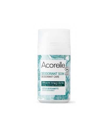 Acorelle - Déodorant roll on Lotus Bergamote - 50ml Acorelle - Déodorant roll on Lotus Bergamote - 50ml