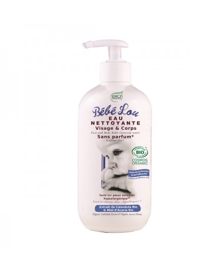 Bio Seasons - Eau Nettoyante Visage & Corps Bébé Lou - 500 ml Bio Seasons - Eau Nettoyante Visage & Corps Bébé Lou - 500 ml