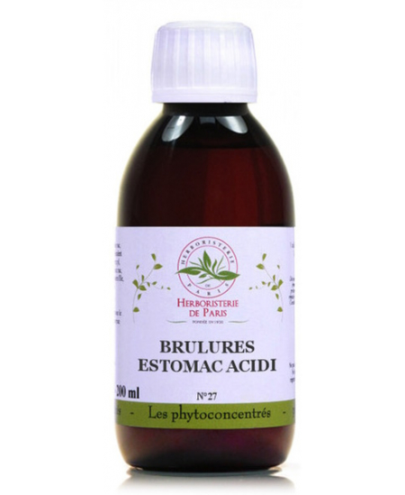 Herboristerie de Paris - Phyto concentré Brulures d'Estomac Acidité - 200ml