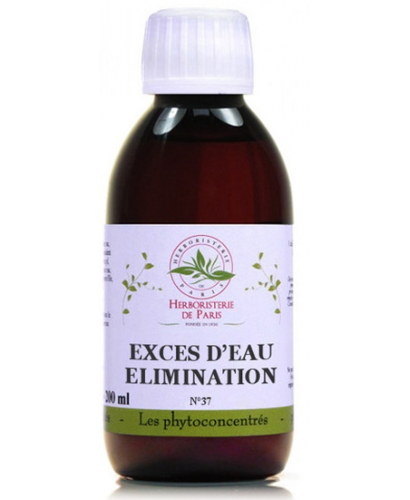 Herboristerie de Paris - Phyto concentré Excès d'Eau, Élimination - 200ml