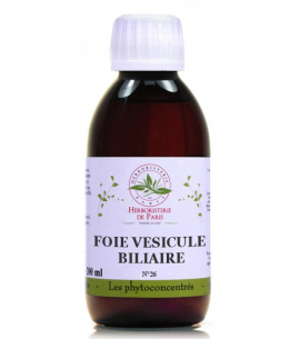 Herboristerie de Paris - Phyto concentré Foie Vésicule Biliaire - 200ml