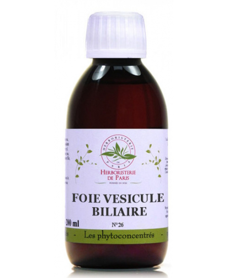 Herboristerie de Paris - Phyto concentré Foie Vésicule Biliaire - 200ml Herboristerie de Paris - Phyto concentré Foie Vésicule Biliaire - 200ml