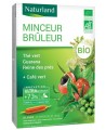 Extrait Fluide Bio - Thé Vert, Café Vert, guarana, Reine des Prés 20 ampoules Naturland Espritphyto