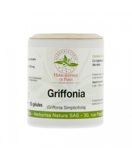 Herboristerie de Paris - Griffonia simplicifolia fruit 320mg - 60 Gélules