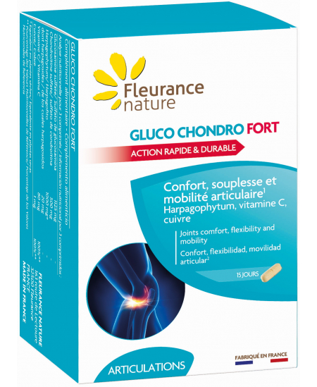Fleurance Nature - Gluco Chondro Fort - 45 comprimés