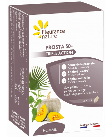 Prosta 50+ - 60 comprimés - Fleurance Nature confort urinaire chez l'homme Espritphyto Prosta 50+ - 60 comprimés - Fleurance Nature confort urinaire chez l'homme Espritphyto