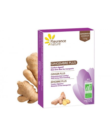 Fleurance Nature - Gingembre Plus bio - 30 comprimés Fleurance Nature - Gingembre Plus bio - 30 comprimés