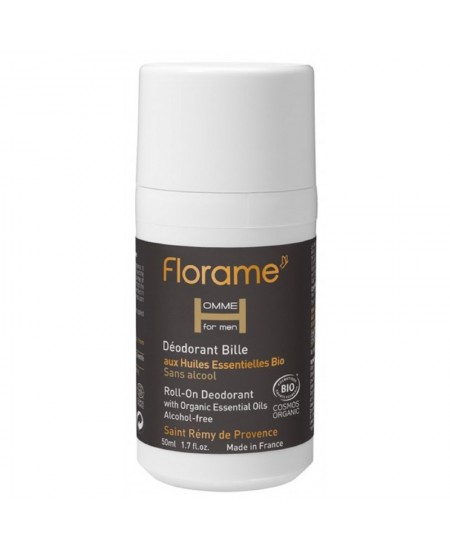 Florame - Déodorant bille bio homme - 50 ml Florame - Déodorant bille bio homme - 50 ml