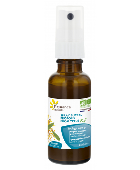 Fleurance Nature - Spray buccal Propolis Eucalyptus Bio - 30ml Fleurance Nature - Spray buccal Propolis Eucalyptus Bio - 30ml
