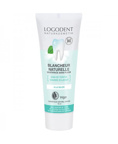 Logona - Dentifrice Blancheur naturelle - 75 ml