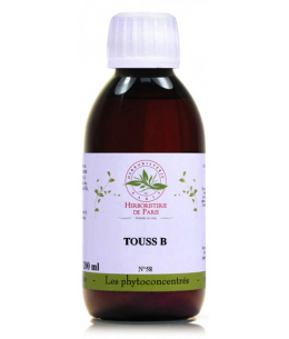 Herboristerie de Paris - Phyto concentré Touss Bronches Encombrées - 200 ml