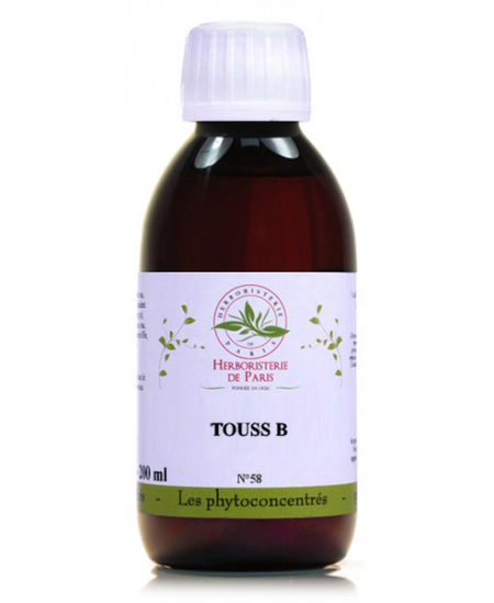Herboristerie de Paris - Phyto concentré Touss Bronches Encombrées - 200 ml Herboristerie de Paris - Phyto concentré Touss Bronches Encombrées - 200 ml