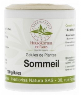 Herboristerie de Paris - Sommeil Action 5 Plantes - 100 gélules