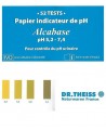 Dr.Theiss - Papier indicateur pH urinaire - Carnet de 52 tests