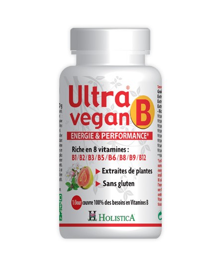Holistica – Ultra Vegan B – 30 comprimés