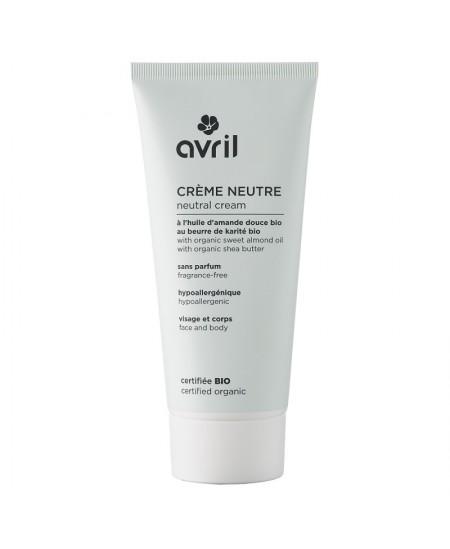 Avril - Crème neutre amande douce et karité – 200 ml