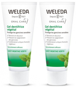 Weleda - Duo Gel dentifrice végétal sensibilité gingivale – 2 x 75 ml