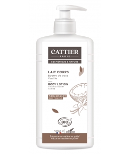 Cattier - Lait adoucissant Vanille et extrait de coco - 500 ml