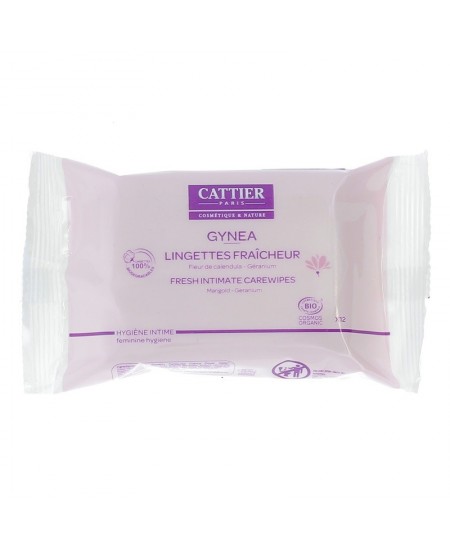 Cattier - Lingettes intimes Gynéa - x 12 Cattier - Lingettes intimes Gynéa - x 12
