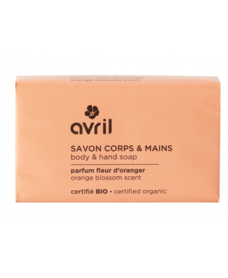 Avril - Savon de Provence Bio Fleur d'oranger - 100 gr