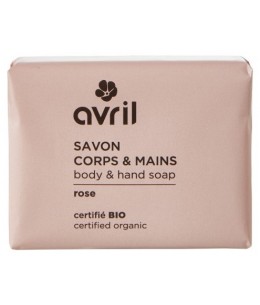 Avril - Savon de Provence bio à la Rose - 100 gr