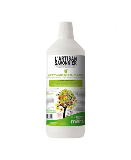 L'Artisan Savonnier Entretien - Nettoyant multi usages - 1L L'Artisan Savonnier Entretien - Nettoyant multi usages - 1L