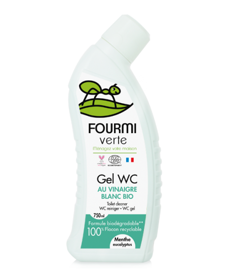 La Fourmi Verte - Gel WC parfum Menthe et Eucalyptus - 750 ml La Fourmi Verte - Gel WC parfum Menthe et Eucalyptus - 750 ml