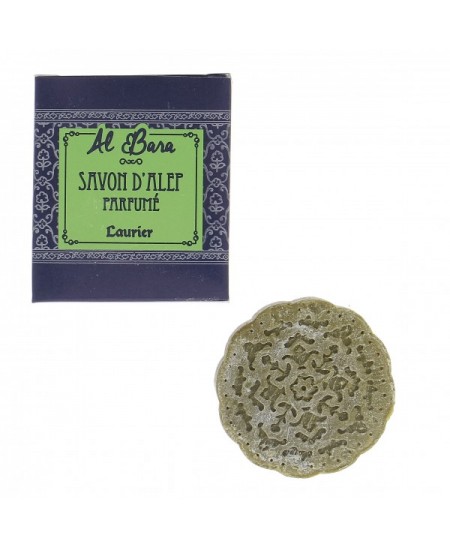 Al Bara - Savon d'Alep parfumé Laurier - 100 g Al Bara - Savon d'Alep parfumé Laurier - 100 g